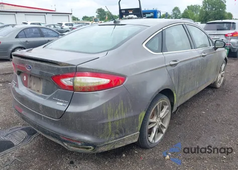 2014 Ford Fusion Titanium z USA, uszkodzony, nr VIN 3FA6P0D93ER286177